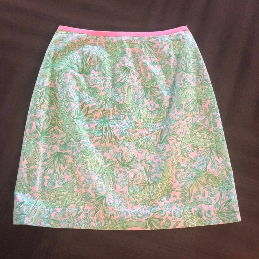 Lilly Pulitzer See You Later Alligator Skirt 4